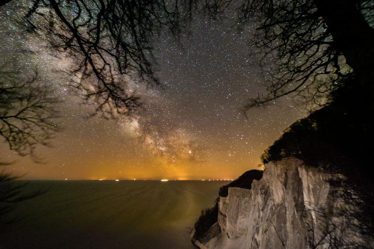 Møns Klint og Mælkevejen