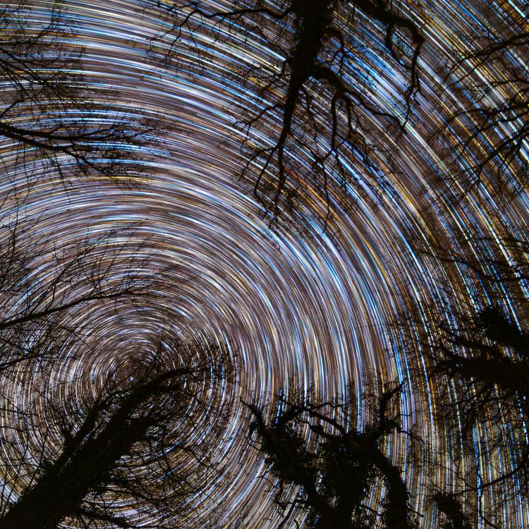 Star trails